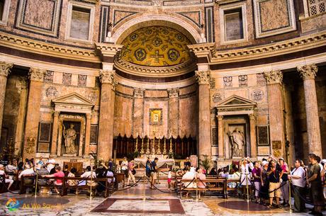 Inside the Pantheon