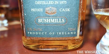 Bushmills Millennium Malt Label