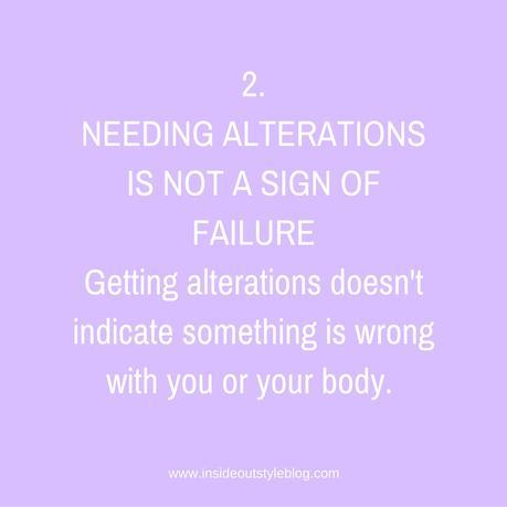 Alterations are Not a Sign of Failure