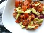 Simple Tomato and Avocado Salad
