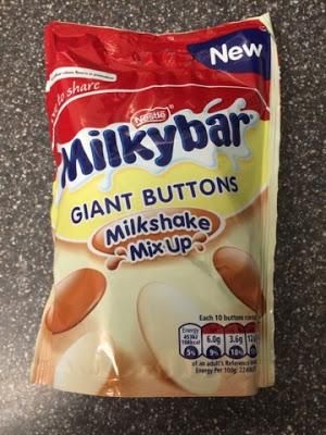 Today's Review: Nestlé Milkybar Giant Buttons Milkshake Mix Up