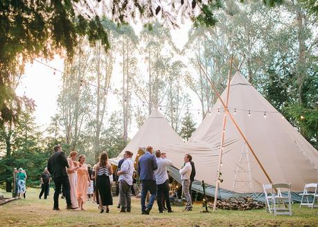 A Stunning Taupo Tipi Wedding by Bespoke Photography