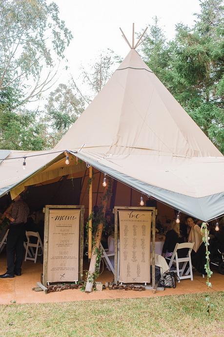 A Stunning Taupo Tipi Wedding by Bespoke Photography