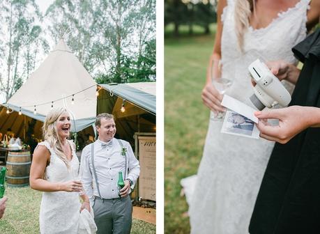 A Stunning Taupo Tipi Wedding by Bespoke Photography