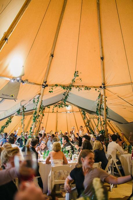 A Stunning Taupo Tipi Wedding by Bespoke Photography