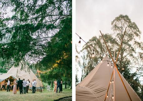 A Stunning Taupo Tipi Wedding by Bespoke Photography