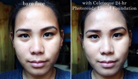 Celeteque 24-hour Photoready Liquid Foundation Review