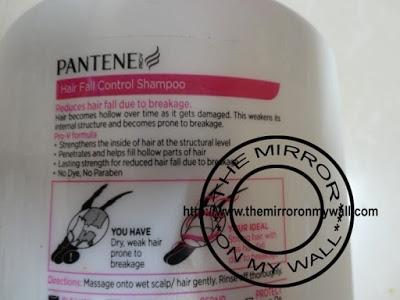 Pantene Pro V Hair Fall Control Shampoo 3.JPG