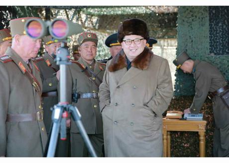 Kim Jong Un Commands and Observes Landing and Anti-Landing Drills (Photo: Rodong Sinmun)