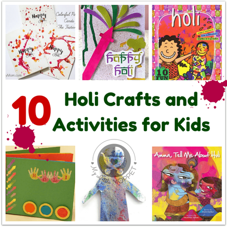 10 Holi Crafts and Activities for Kids
