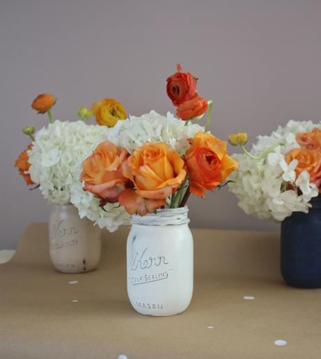 Colorful Orange Spring Flowers for Easter