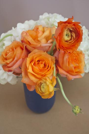 Bright Orange Spring Blooms for Easter