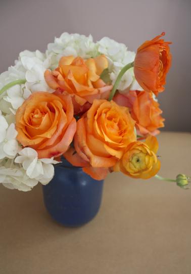 Bright Orange Spring Blooms for Easter