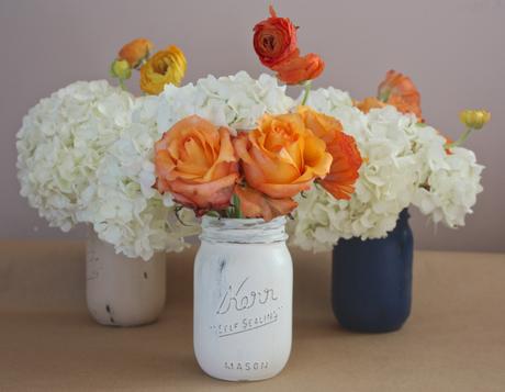 Colorful Orange Spring Flowers for Easter