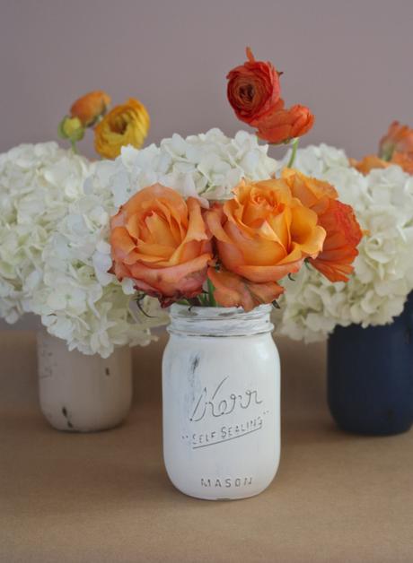 Colorful Orange Spring Flowers for Easter