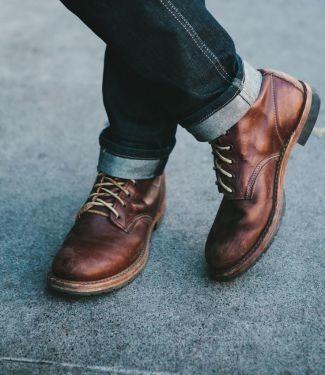 mens brown boots