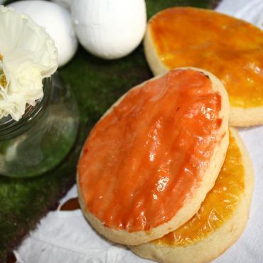 Lemon Shortbread Easter Egg Cookies Lemon Shortbread Easter Egg Cookies