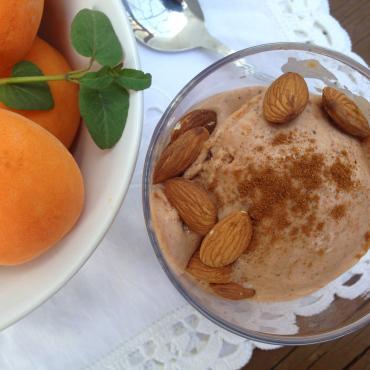 Roasted Apricot and Lemon Hibiscus Tea Ice Cream Roasted Apricot and Lemon Hibiscus Tea Ice Cream