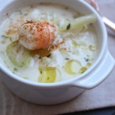 Valentines Dinner for Two: Lobster + Fennel Soup