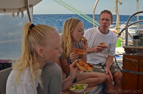 Passage meals: what we’re eating at sea