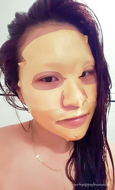 Nature Republic Ginseng Royal Silk Gold Hydrogel Mask Review