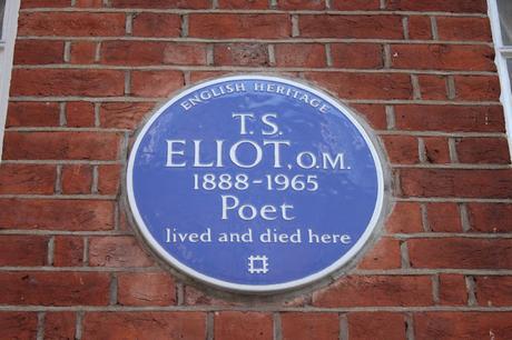 #plaque366 T.S Eliot in #Kensington #WorldPoetryDay