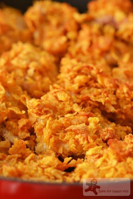 Unfried Chicken (Bobby Deen) - The Buttermilk and Cornflakes Method