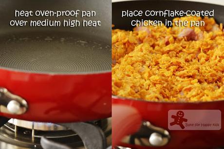 Unfried Chicken (Bobby Deen) - The Buttermilk and Cornflakes Method