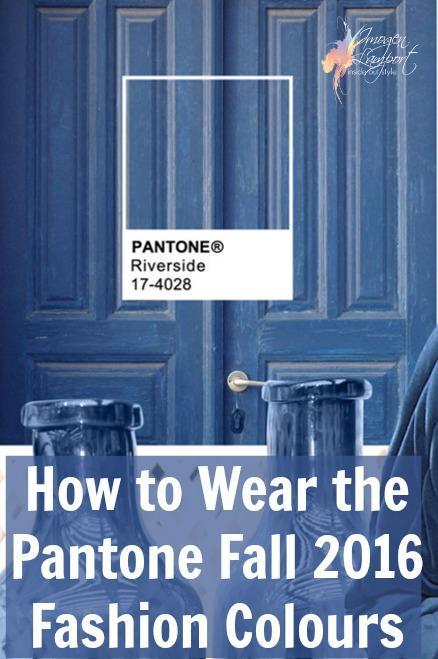 how to wear the pantone fall 2016 colours