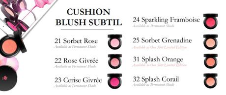 Lancome Cushion Blush Subtil colours2