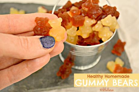 Healthy Homemade Gummy Bears