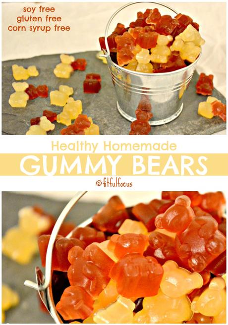 Healthy Homemade Gummy Bears