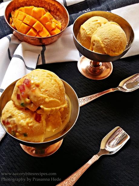 Mango Icecream (No Whip,No Churn)