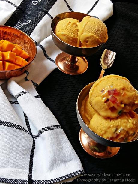 Mango Icecream (No Whip,No Churn)