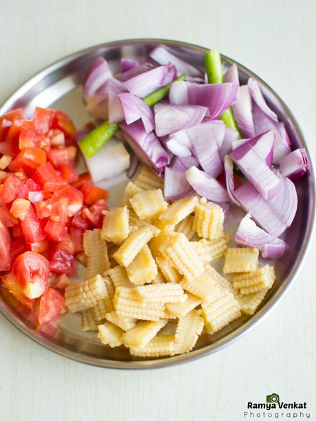 baby corn masala - easy corn recipes