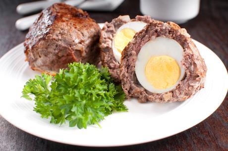 Paleo Breakfast Scotch Eggs Recipe Featured Image