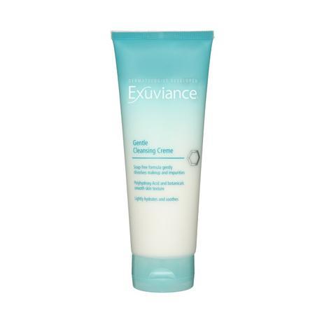 exuviance, anti aging, cleansing creme, face wash, no animal testing, cleanser, make up remover, exuviance gentle cleansing creme
