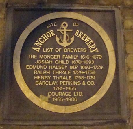 #plaque366 Bygone #London Breweries in #Southwark