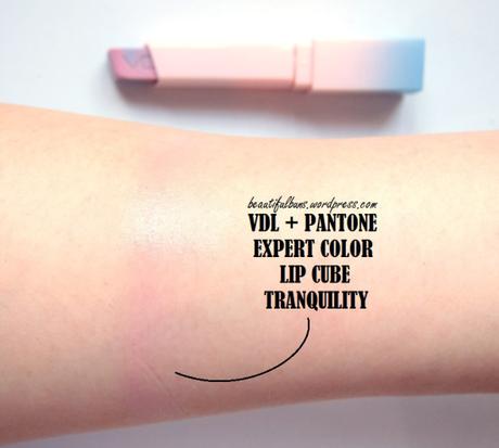 VDL Pantone Expert Color Lip Cube Tranquility (5)