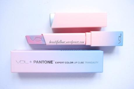 VDL Pantone Expert Color Lip Cube Tranquility (1)