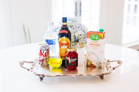 Dallas Blogger Amy Havins of Dallas Wardrobe shares a cocktail recipe with Kahlua.