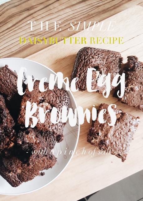 My Simple Creme Egg Brownie Recipe