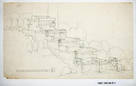 Bubeshko Apartments early blueprints archival document 