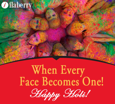 Flaberry Wishes You A HAppy Holi