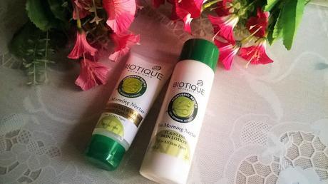 A Good Morning with Biotique Bio Morning Nectar Flawless Face Wash & Skin Lotion