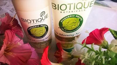 A Good Morning with Biotique Bio Morning Nectar Flawless Face Wash & Skin Lotion
