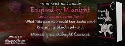 Eclipsed by Midnight (Lunar Eclipse #4) by Kristina Canady @ejbookpromos @KristinaCanady