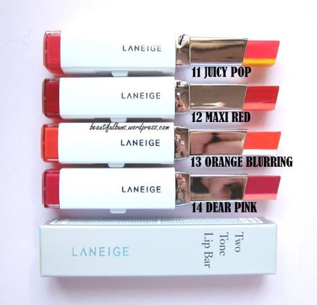 Laneige Two Tone Lip Bar new colours 2016 (1)