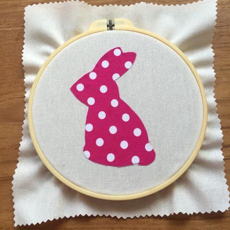 Easy Easter Craft Hoop Art