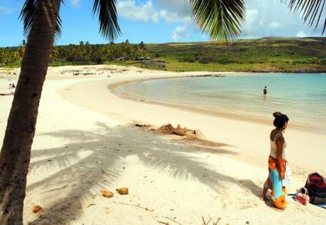 Anakena Beach, Easter Island
